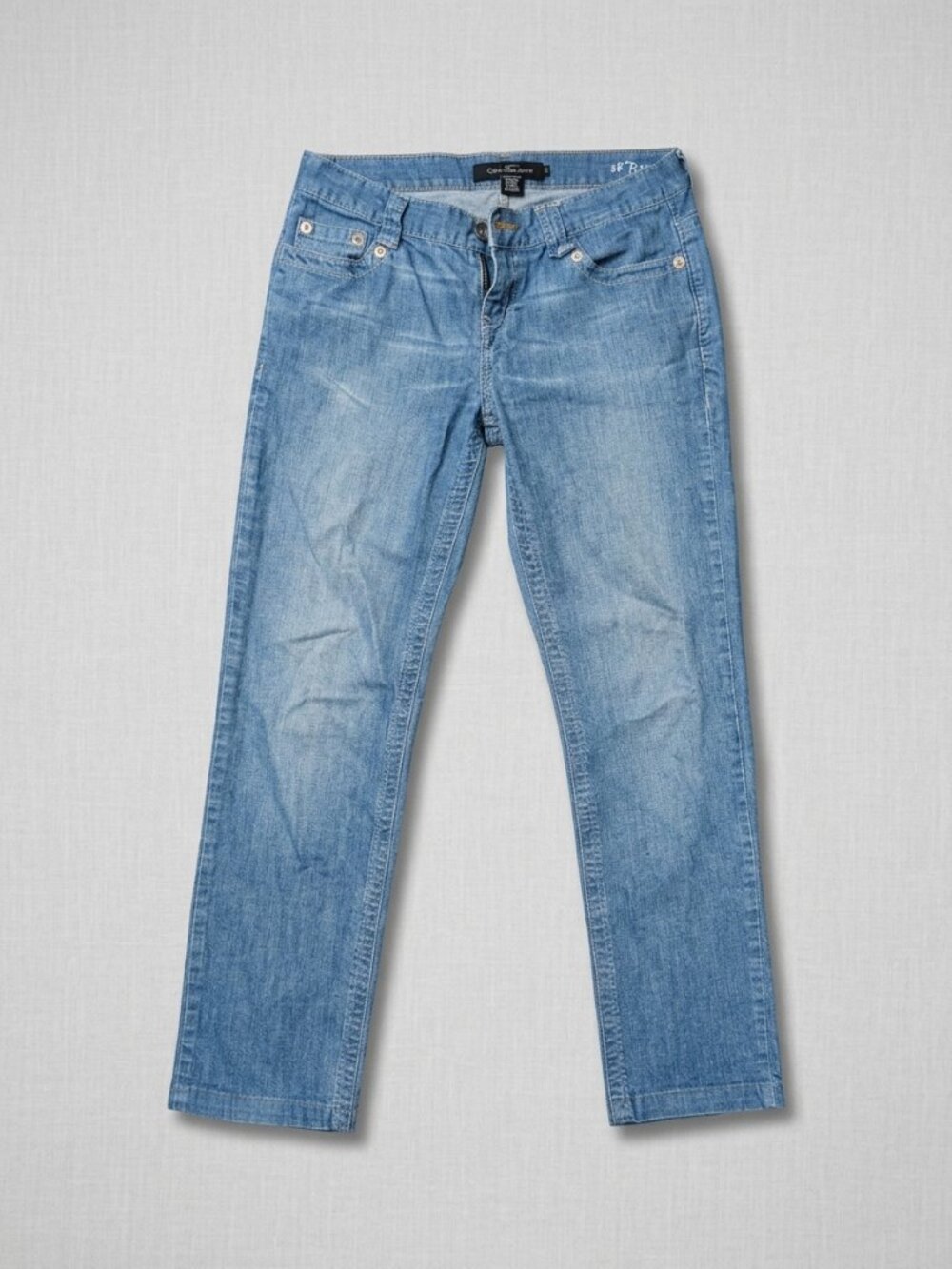 Calvin Klein Women's Size 8 Skinny Jeans Light Wash Blue Stretch Denim
